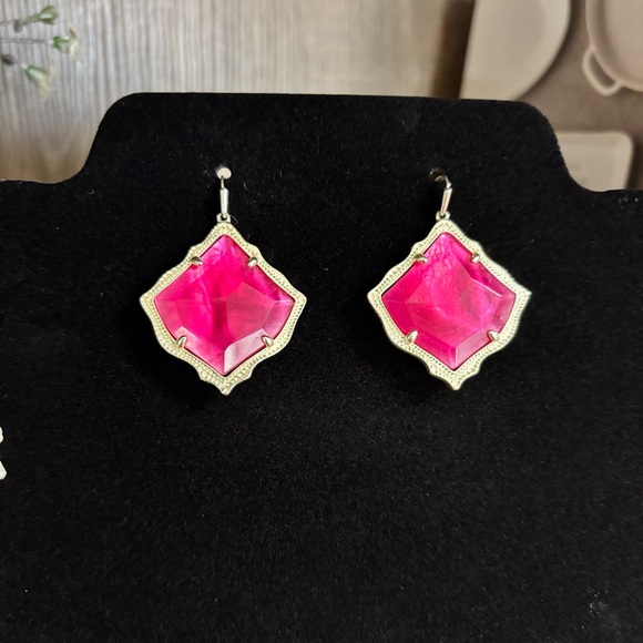 Kendra Scott- Kirsten Drop Earrings Azalea Illusion/Gold